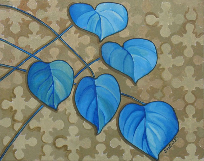 BLUE LEAVES